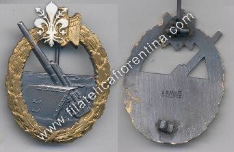 Distintivo reparti artiglieria costiera della Kriegsmarine