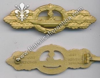 Distintivo Combattimento di equipaggi sommergibili - "U-Boot Frontspange"