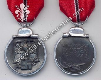 Medaglia per la Campagna di Russia 1941/1942 - con nastro