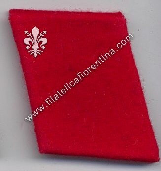 Mostrine Flakartillerie, Waffenoffiziere (Waffenfarbe rosso) - in coppia