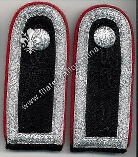 Sharfurer Reparti Artiglieria (Waffenfarbe rosso) con bottoni