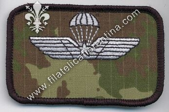 Brevetto Militare Paracadutismo mimetismo "vegetato"