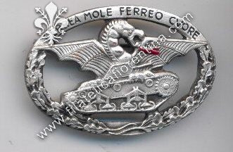 Brevetto conduttore Mezzi Corazzati  mod. argentato