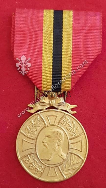 Commemorativa del 40° del Regno di Re Leopoldo II 1865 - 1905