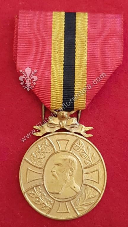 Commemorativa del 40° del Regno di Re Leopoldo II 1865 - 1905