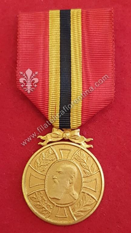 Commemorativa del Regno di Re Leopoldo II 1865 - 1909