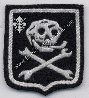 Distintivo da braccio della X^ BRIGATA NERA ENRICO TOGNU' BRESCIA