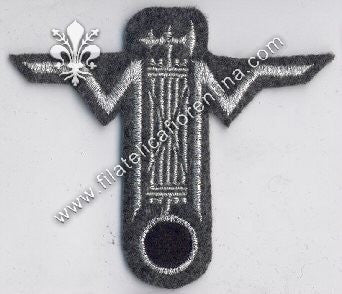 Fregio sottufficiale della Guardia Nazionale Repubblicana (su grigio verde)