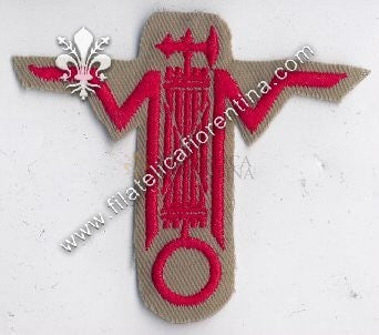 Fregio truppa della Guardia Nazionale Repubblicana (su kaki)