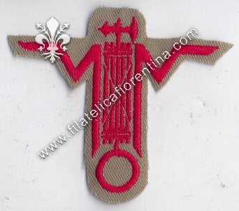 Fregio truppa della Guardia Nazionale Repubblicana (su kaki)