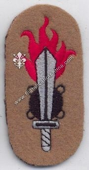 Brevetto da braccio da Geniere Guastatore - su fondo kaki