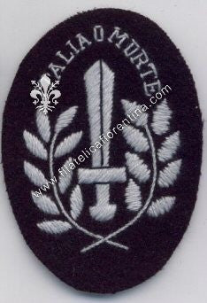 Distintivo Reparti Arditi con motto " ITALIA O MORTE "