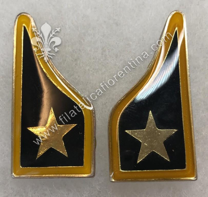 Mostrine Artiglieria in metallo vetrificato