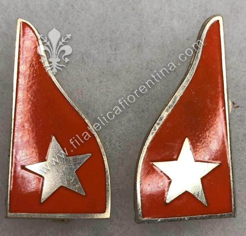 Mostrine dei Reparti Autonomi in metallo smaltato