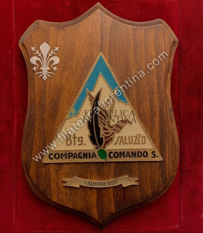 Crest Btg. Saluzzo - Compagnia Comando S. - Taurinense