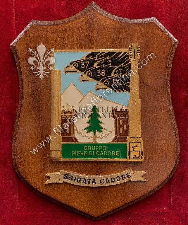 Crest 37ª, 38ª e 50ª batteria - Gruppo Pieve di Cadore - Brigata Cadore