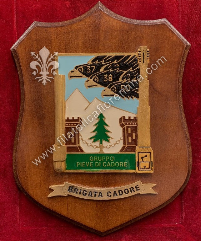 Crest 37ª, 38ª e 50ª batteria - Gruppo Pieve di Cadore - Brigata Cadore
