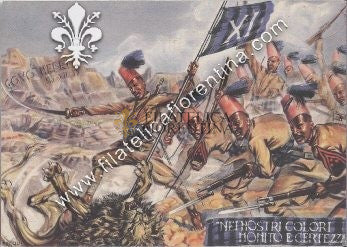 XI° Battaglione Indigeni - Non viaggiata