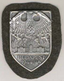 Placca da braccio BUDAPEST 1944/1945 (mai assegnata)