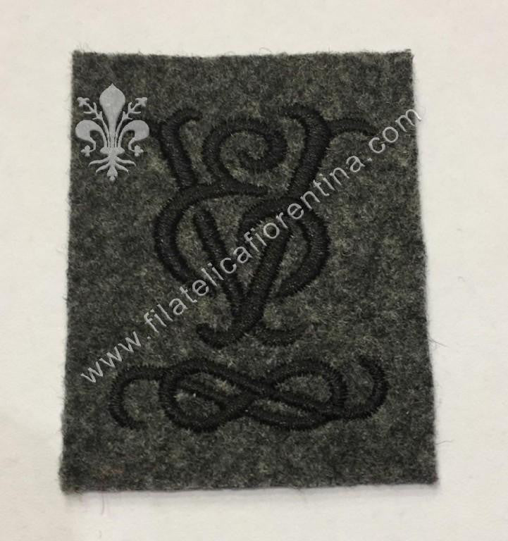 Brevetto da Ardito in nero su grigioverde da truppa - mod. luglio 1916