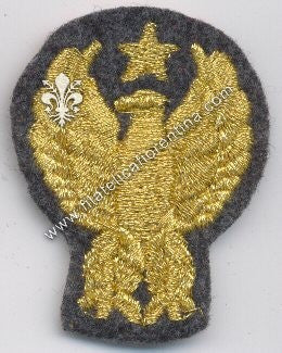 Fregio da bust. della Polizia Repubblicana Questori/Vicequestori post 1943
