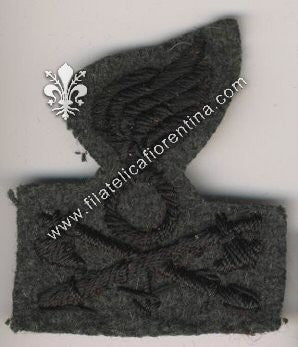 Fregio da bustina per truppa reparti Genio Pionieri