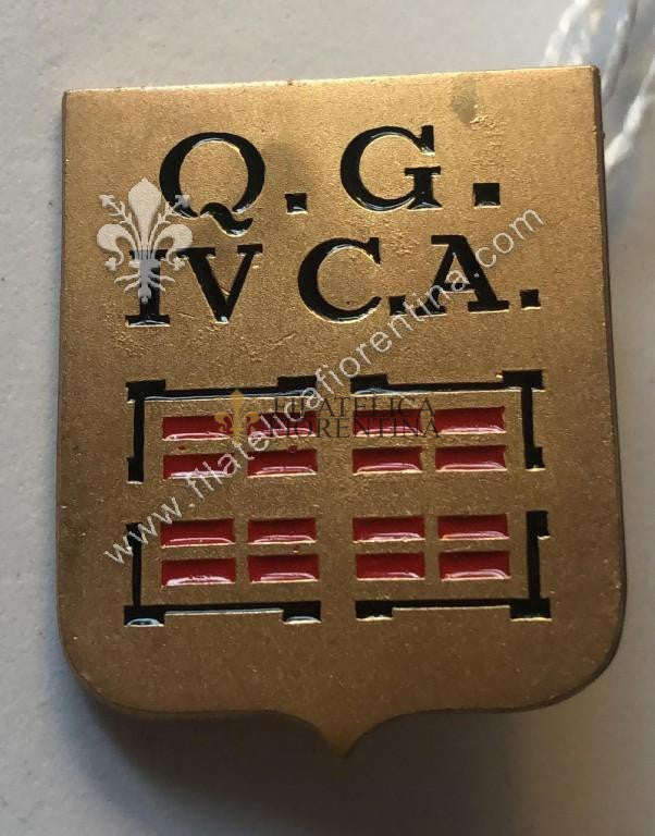 Quartier generale IV Corpo d' Armata 1952/73 - Marcato GRANERO