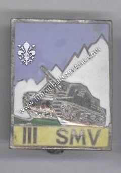 III Gruppo artiglieria da campagna semovente 1946/ 75. Non marcato.