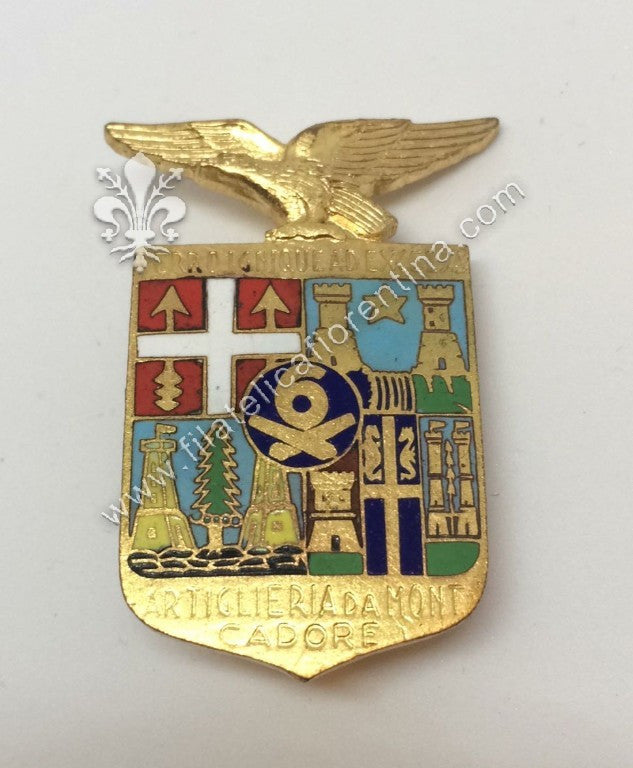 6° Reggimento Artiglieria da Montagna "CADORE" 1953/75 - 1992/95. Non marcato