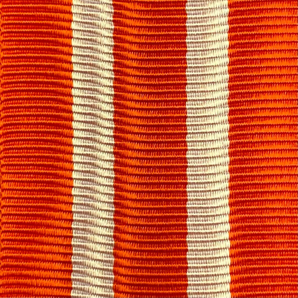 Nastrino per la croce al merito per personale militarizzato delle Ferrovie - Guerra 1915/18