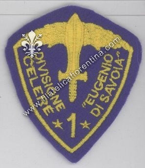 Distintivo da spalla della 1^ DIVISIONE CELERE " EUGENIO DI SAVOIA"
