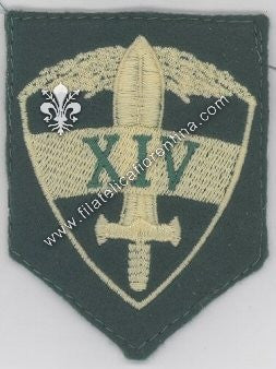 Distintivo da spalla del XIV° Settore della GUARDIA ALLA FRONTIERA