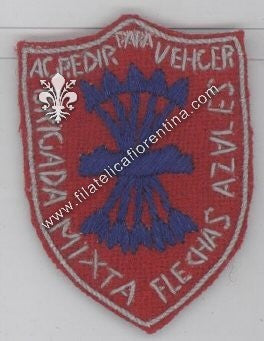 Distintivo da spalla della BRIGADA MIXTA FLECHAS AZULES in Spagna