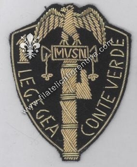 Distintivo da spalla della 1^ DIVISIONE EGEA CONTE VERDE - MVSN