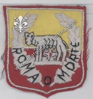 Distintivo del Fronte di Nettuno "ROMA O MORTE" - RSI 1944