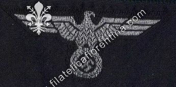 Aquila da Ufficiale da bustina - in raso