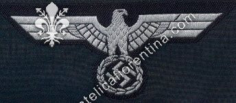 Aquila da petto da truppa - in raso