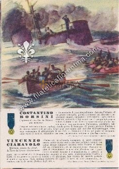 N° 12 - Capitano COSTANTINO BORSINNI e Marinaio VINCENZO CIRAVOLO - Nuova