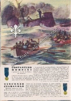 N° 12 - Capitano COSTANTINO BORSINNI e Marinaio VINCENZO CIRAVOLO - Nuova