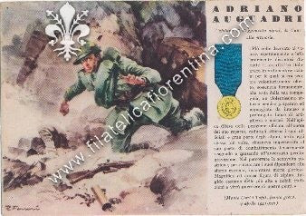 N° 76 Capt. 5° Reggimento alpini ADRIANO AUGUADRI - Nuova