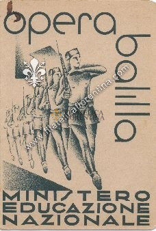 Pagella scolastica del 1937