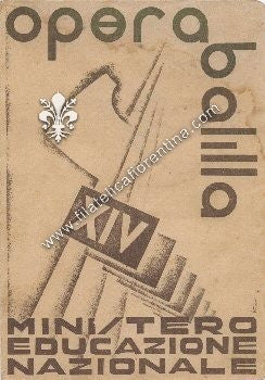 Pagella scolastica del 1936