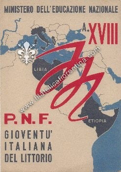 Pagella scolastica del 1940