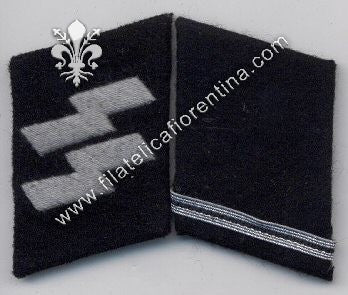 Mostrine reparti SS in panno - Grado Sturmann