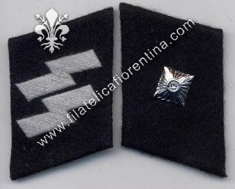 Mostrine reparti SS in panno - Grado Unterscharfuhrer