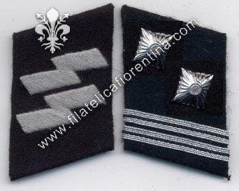 Mostrine reparti SS in panno - Grado Sturmscharfuhrer
