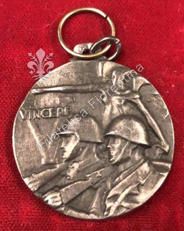 Medaglia commemorativa della Fratellanza d'Armi Italo-Tedesca con nastro "Due Popoli, una Guerra"