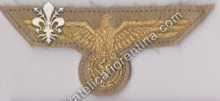 Aquila da petto in panno da Generale