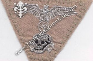 Fregio trapezoidale da berretto - Ufficiale