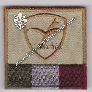 Distintivo Brigata Folgore su desert con velcro